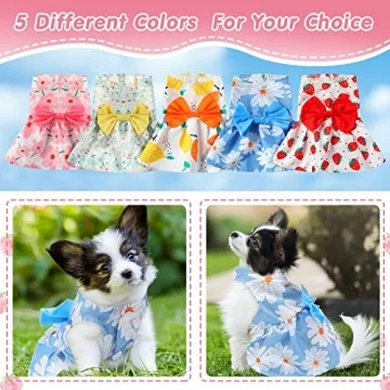 5 Cute Summer Dog Dresses for Small Pets