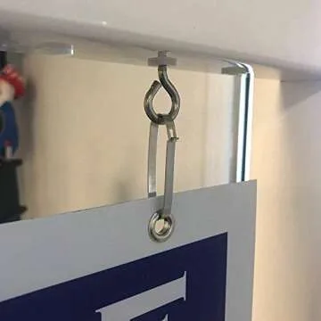 4Ever Vinyl PVC Real Estate Sign Holder - 6' Tall Post