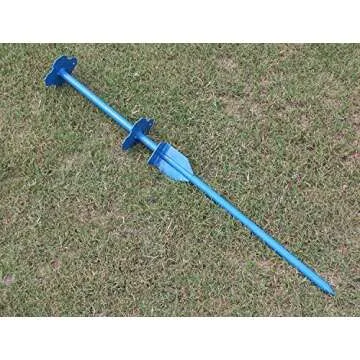 4Ever Vinyl PVC Real Estate Sign Holder - 6' Tall Post