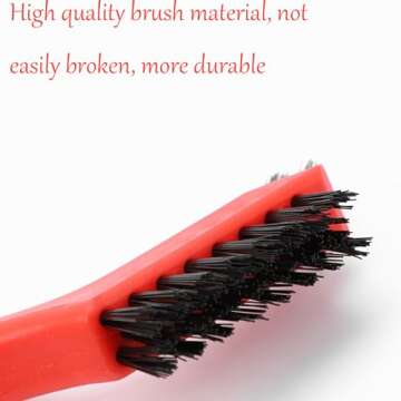 3pcs Nylon Cleaning Brushes Small Wire Brush Set for Cleaning Rust Removal in Holes