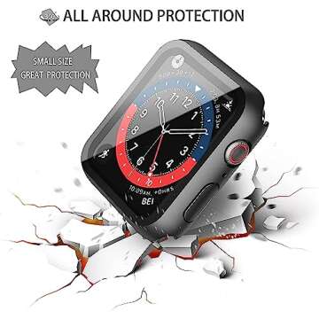 Misxi Waterproof Hard Case for Apple Watch SE and Series 4-6