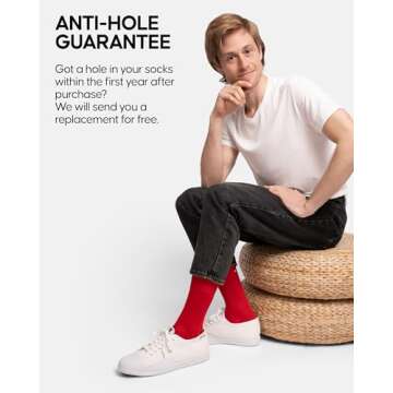 DANISH ENDURANCE Soft & Breathable Socks for Men & Women, 3-Pack, Multicolor 3 Pairs (1 x light green, 1 x medium green, 1 x dark green), US Women 11-13 // US Men 9.5-12.5