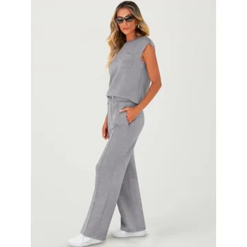 ANRABESS Women's Sleeveless Tracksuits - Casual Elegance