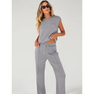 ANRABESS Women's Sleeveless Tracksuits - Casual Elegance