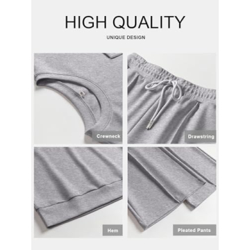 ANRABESS Women's Sleeveless Tracksuits - Casual Elegance