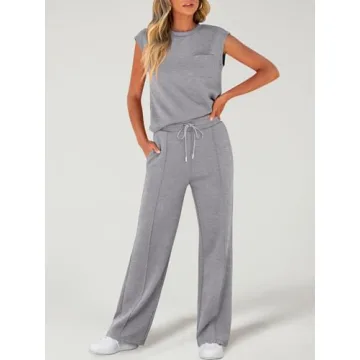 ANRABESS Women's Sleeveless Tracksuits - Casual Elegance