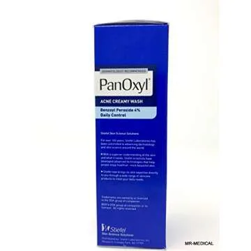 Panoxyl 4 Acne Creamy Wash, 6-Ounce