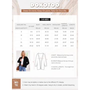 Dokotoo Apricot Cardigan Sweater for Women 2024 Fashion Loose Casual Fall Thick Long Sleeve Open Front Long Chunky Cable Knit Cardigan Sweater Winter Outerwear Coat Small