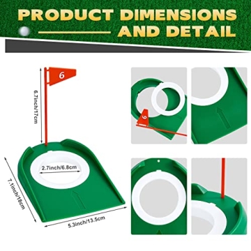 Sotiff Golf Putting Practice Cups for Indoor Outdoor Fun