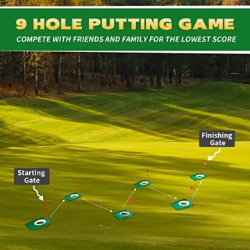 Sotiff Golf Putting Practice Cups for Indoor Outdoor Fun