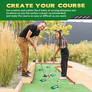 Sotiff Golf Putting Practice Cups for Indoor Outdoor Fun