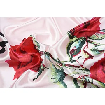 Corciova Women's Large Square Satin Headscarf - Stylish Hair Accessory