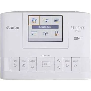Canon SELPHY CP1300: Wireless Compact Photo Printer Bundle