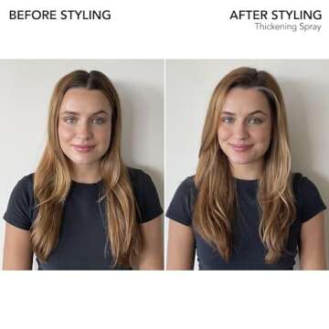 Bumble and bumble. Thickening Blow-Dry Prep Spray | For Lush Blow Dries | Straight to Wavy, Mini Travel Size, 2 Fl Oz