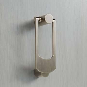 Signature Hardware 447615 Tyson Brass Door Knocker