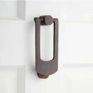 Signature Hardware 447615 Tyson Brass Door Knocker