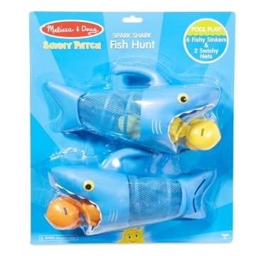 Melissa & Doug Spark Shark Fish Hunt Pool Game for Kids