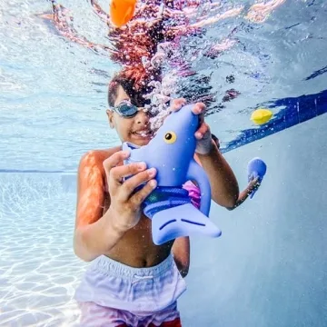 Melissa & Doug Spark Shark Fish Hunt Pool Game for Kids