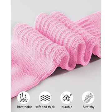 HASMES Women's Retro Slouch Socks - Cotton Blend Comfort