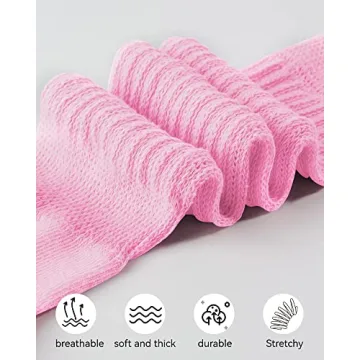 HASMES Women's Retro Slouch Socks - Cotton Blend Comfort