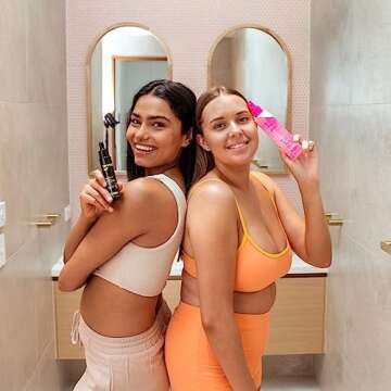 b.tan Darkest Self Tanning Drops for Face & Body | Get Tanned - Best, Darkest Gradual Self Tanner Bronzing Glow Drops, No Fake Tan Smell, Vegan, Cruelty Free, 1.0 Fl Oz