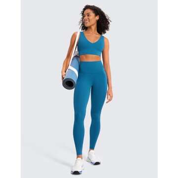 CRZ YOGA High Waisted Leggings - Soft, Supportive Comfort