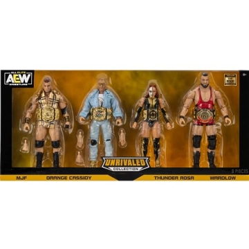 AEW Unrivaled Champion 4 Pack with 4 Exclusive Figures