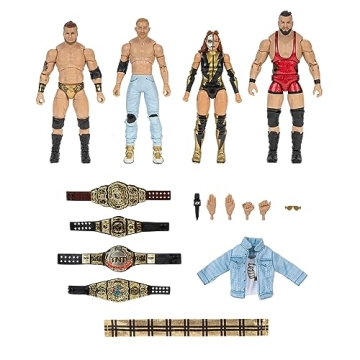 AEW Unrivaled Champion 4 Pack with 4 Exclusive Figures
