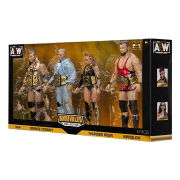 AEW Unrivaled Champion 4 Pack with 4 Exclusive Figures