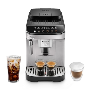 De'Longhi Magnifica Evo Automatic Espresso & Coffee Machine with Manual Milk Frother for Latte, Capp...