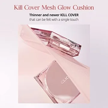 CLIO Kill Cover Mesh Glow Cushion Foundation with Refill