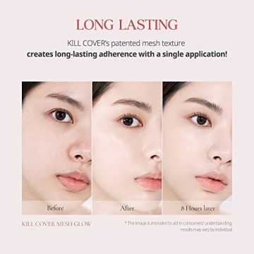 CLIO Kill Cover Mesh Glow Cushion Foundation with Refill