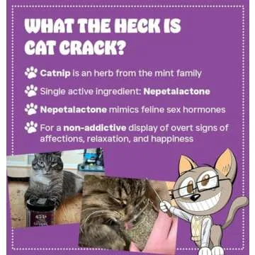 Cat Crack Catnip, Zoomie-Inducing Catnip Blend for Excited Cats