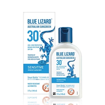 Blue Lizard Sunscreen Sensitive SPF 30+ for All Skin