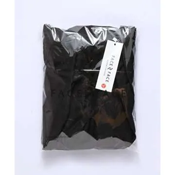 Face N Face Women's High Waisted A line Street Skirt Skater Pleated Full Midi Skirt X-Small Black