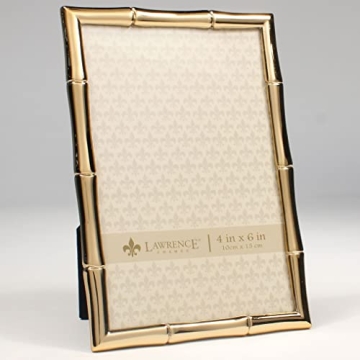 Lawrence Gold Metal Picture Frame for 5x7 Photos