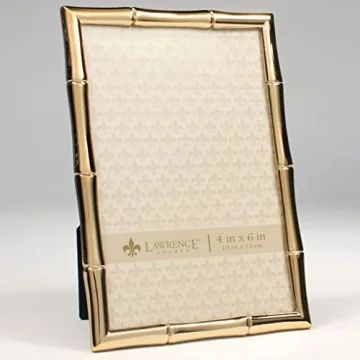 Lawrence Gold Metal Picture Frame for 5x7 Photos