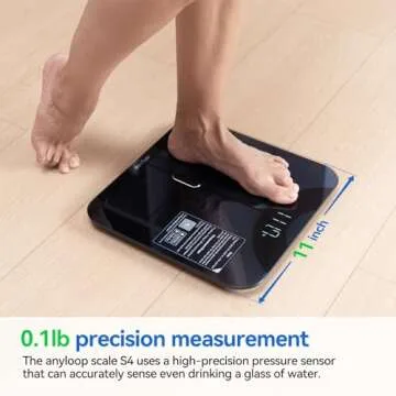 anyloop Smart Scale: Body Composition & App Sync