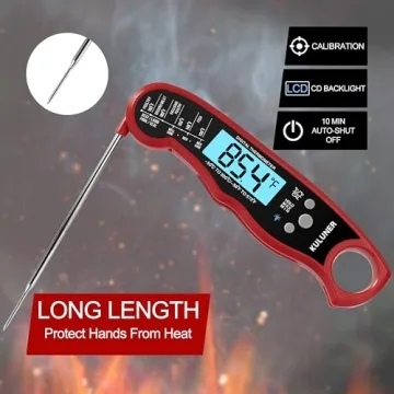 KULUNER TP-01 Waterproof Meat Thermometer for Cooking