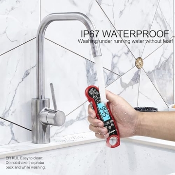 KULUNER TP-01 Waterproof Meat Thermometer for Cooking