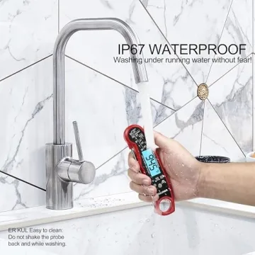 KULUNER TP-01 Waterproof Meat Thermometer for Cooking