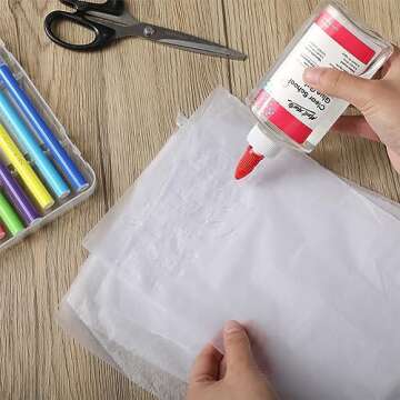 Yeaqee 27x19 Inches Wet Strength Tissue Paper for Art White Wrapping Paper Sheets Packing Tissue Paper for Collage Model Making, Media Crafts Etc Resistant to Tearing When Wet(100 Sheets)