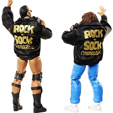 WWE Mattel Elite Rock & Mankind 2-Pack Action Figures