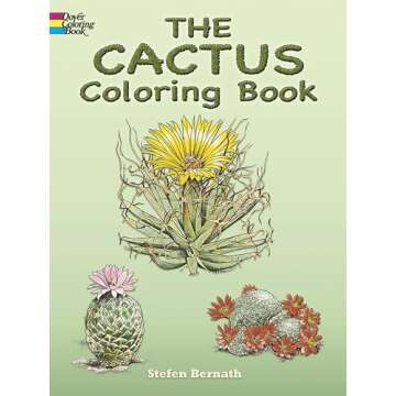 The Cactus Coloring Book (Dover Nature Coloring Book)
