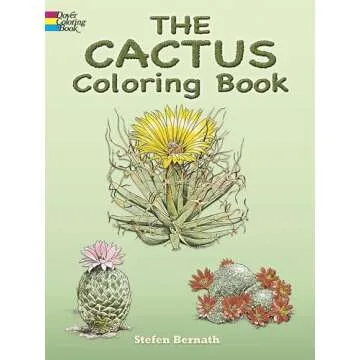 The Cactus Coloring Book (Dover Nature Coloring Book)