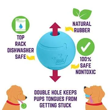 Chew King Fetch Balls Extremely Durable Natural Rubber Toy 3 inch Balls (CM-0263-CS01) , 3 Count ( Pack of 1)