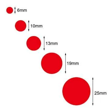9360 Small Dot Stickers for Color Coding and Labeling