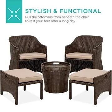 Best Choice 5-Piece Outdoor Patio Furniture Set