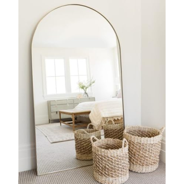 Elegant Arched Full Length Mirror for Stylish Interiors