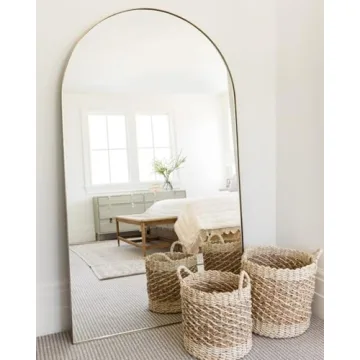 Elegant Arched Full Length Mirror for Stylish Interiors